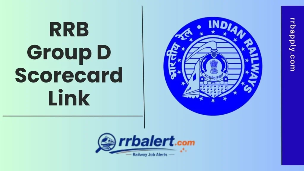 RRB Group D Scorecard 2026 has been released. Check the official direct scorecard download link, steps to download from this page